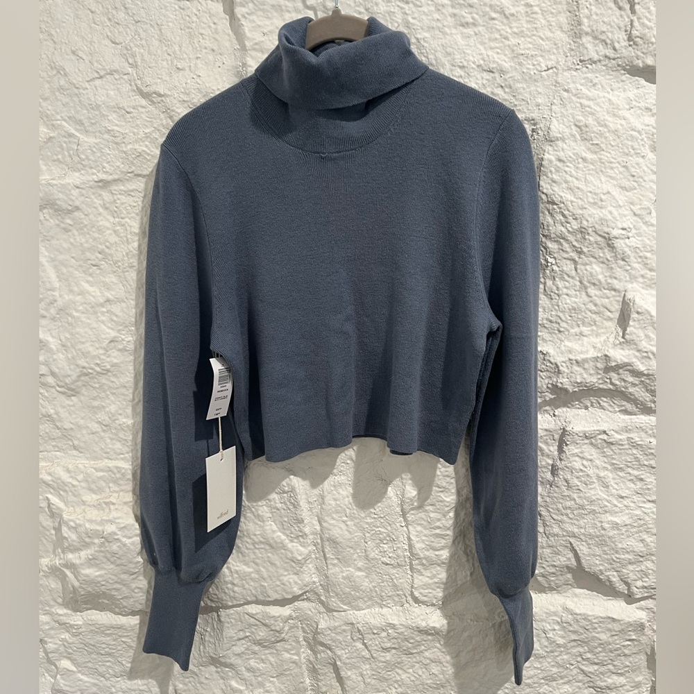 Wilfred Aritzia Charcoal Turtleneck Sweater